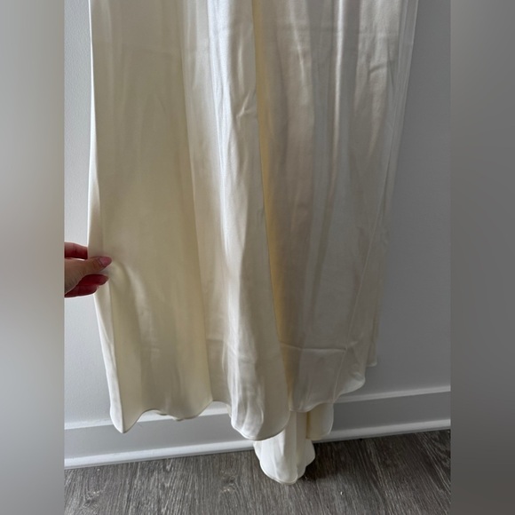 REFORMATION NWT Jovie Silk Ivory Dress - Picture 12 of 13
